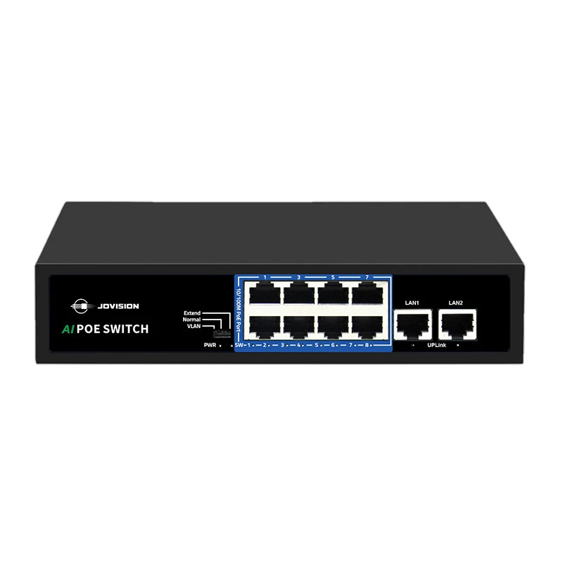 Jovision 8 Port PoE Network Switch 